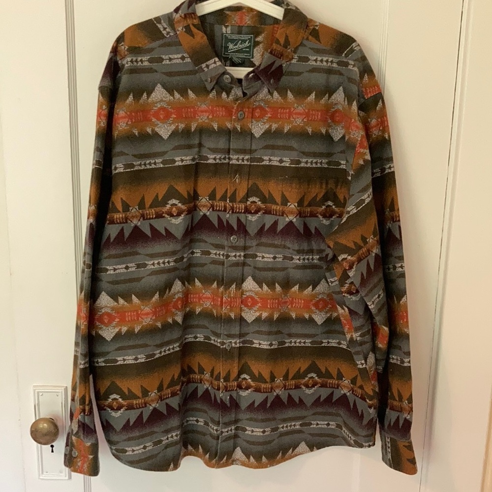 Woolrich men’s Chamois flannel shirt